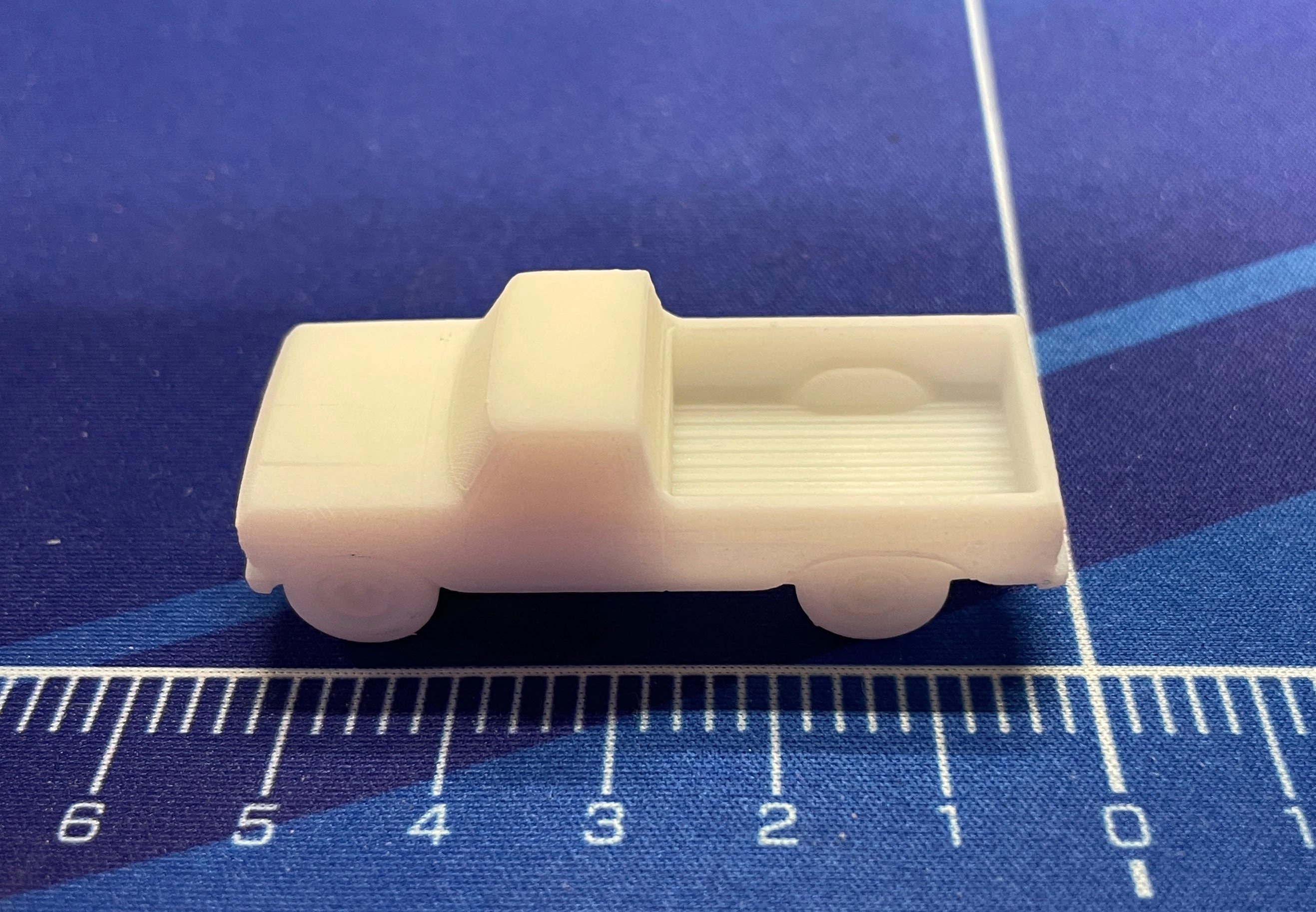 Tiny Beast: 1/100 F-150 - 3D Printed Scale Model Ready to Roll!